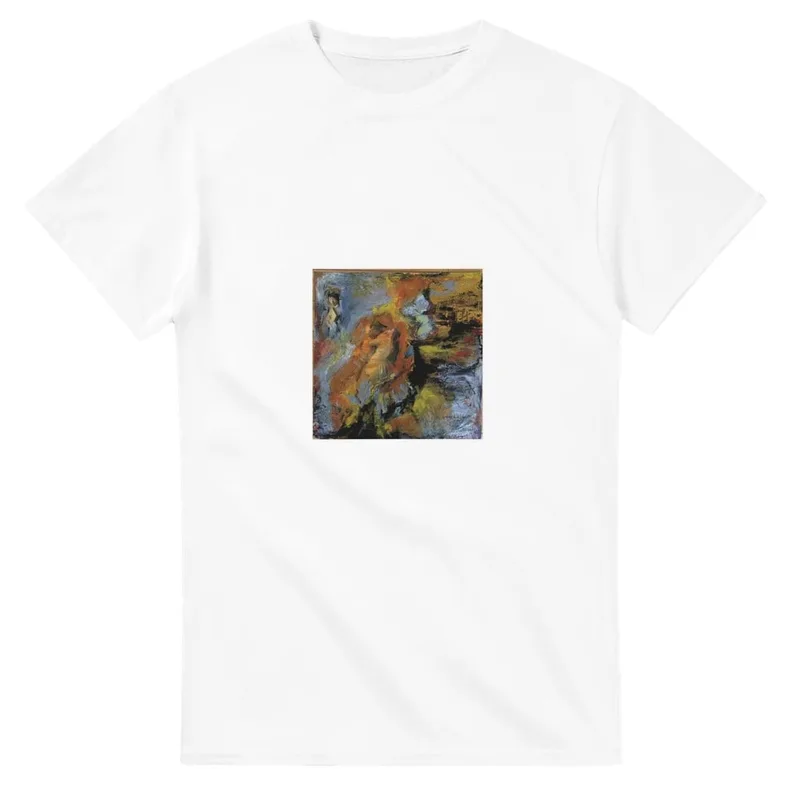 Abstrac T-Shirt - Vibrant Impressionist Art Tee