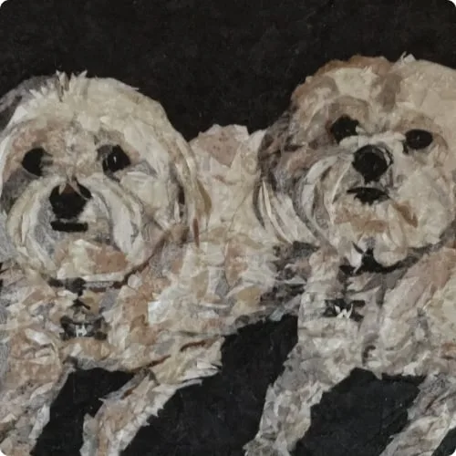 Harri and Willi- Their Royal Canine Highnesses