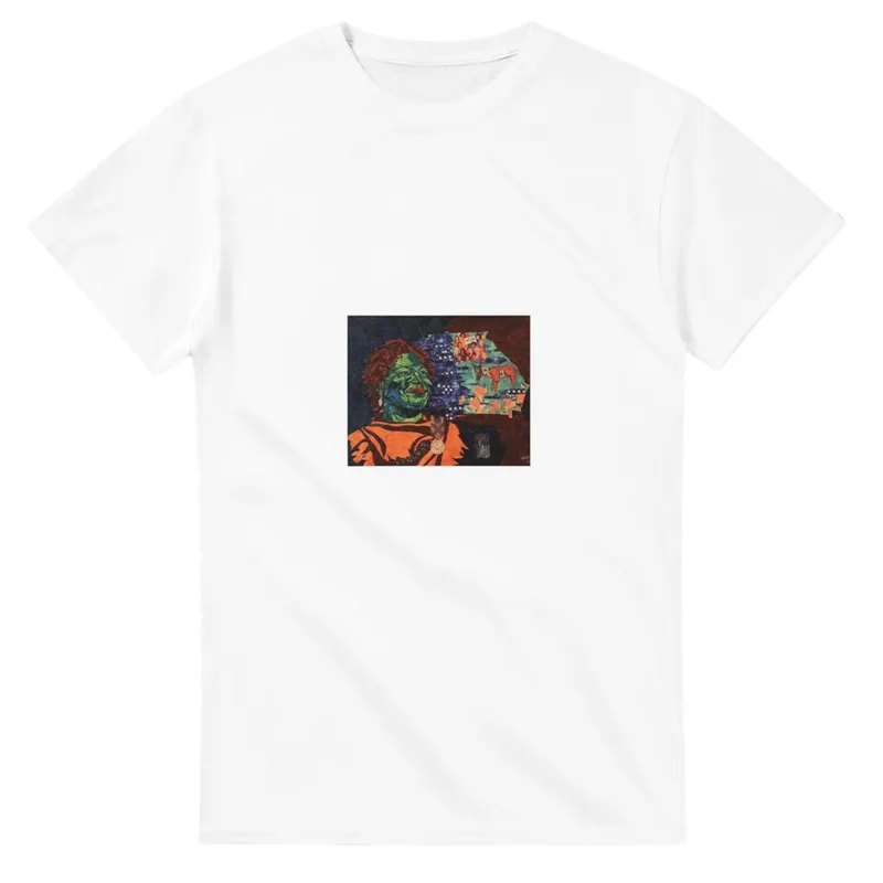 Vibrant Tee: Bold Art Statement in Your Perfect Fit