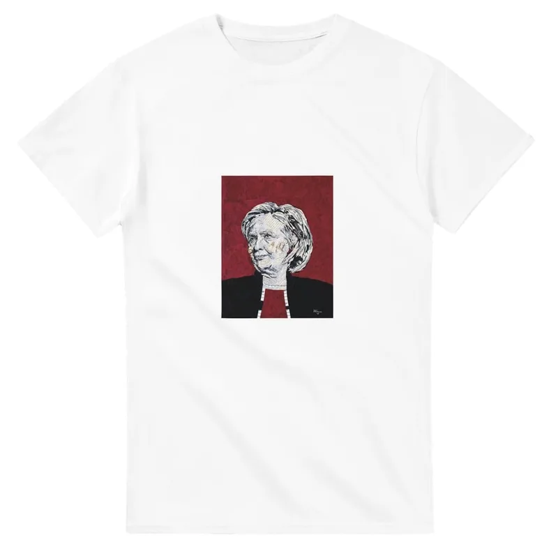 Hillary Clinton 'Votes for Women' Collage Art T-Shirt