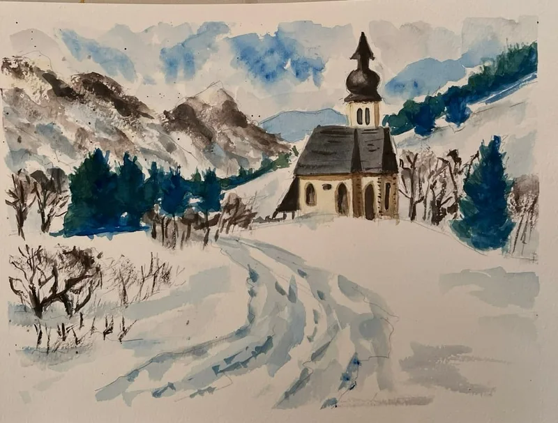 Steps in the Snow