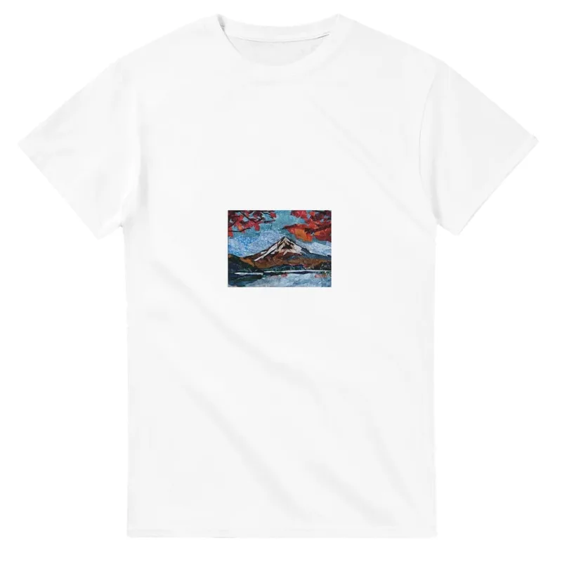 Abstract Mountain View T-Shirt: