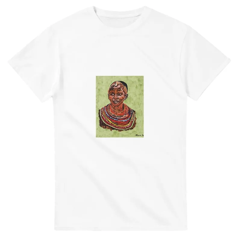 Vibrant Cultural Art Tee in Your Choice of Sizes