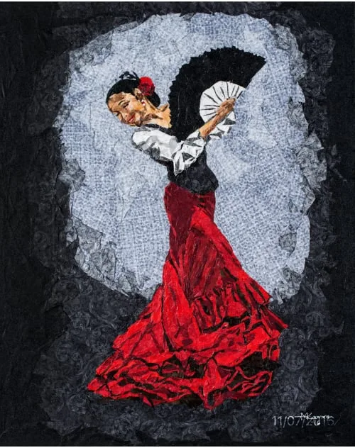 Dancer in Red Skirt 1