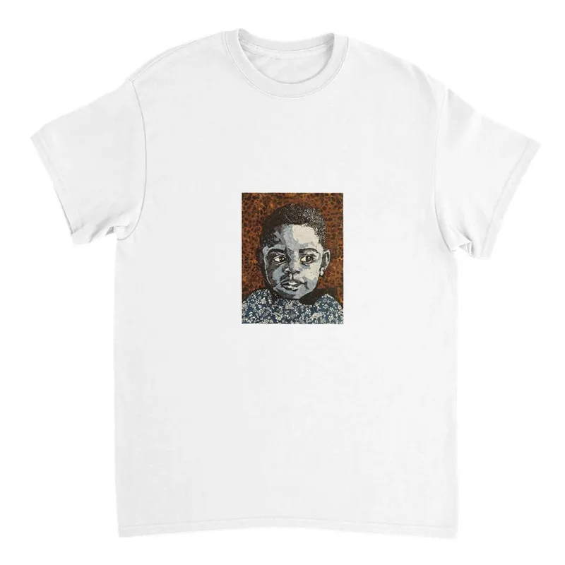 Art Print Tee - Unique Collage Style in Your Choice of Sizes